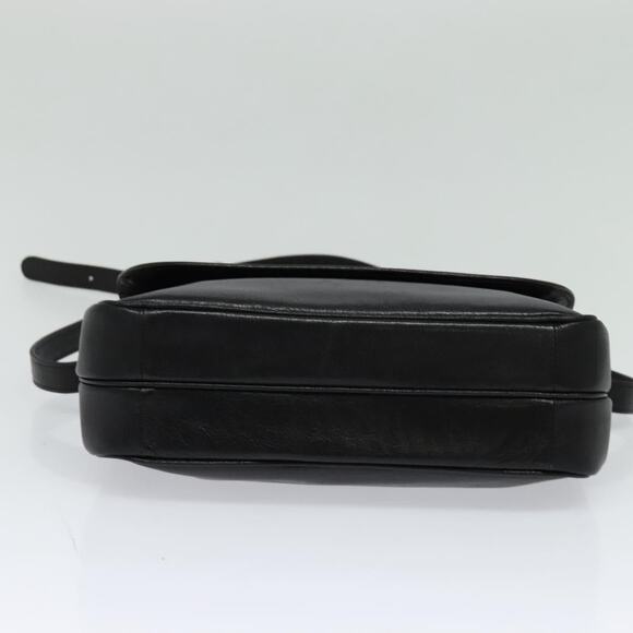 DIOR Shoulder Bag Leather Black Gold - Picture 9 of 16